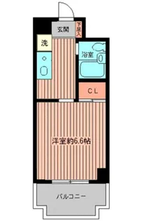 たまプラーザ第3エステービル【4階】の間取り