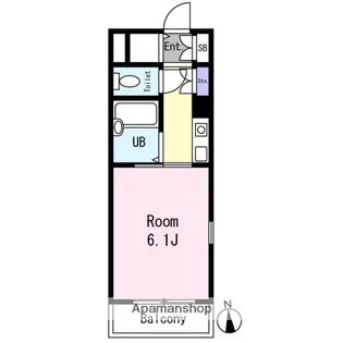 第7丸正ビル【702号室】の間取り