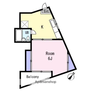第一丸正ビル【303号室】の間取り