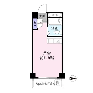 NYコート金沢【208号室】の間取り