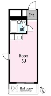 ランドール中山【401号室】の間取り