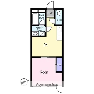 ワタナベハイツ【103号室】の間取り