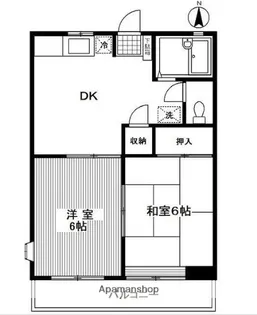 緑成館【3階】の間取り