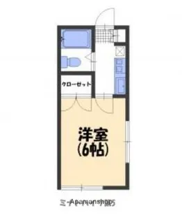 ミナトハイツ第5【2階】の間取り