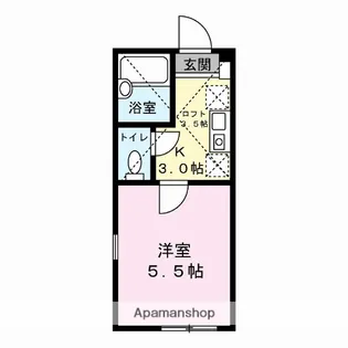 LALUCE YOKOHAMA【2階】の間取り