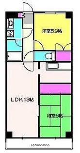美しが丘グリーンパーク【3階】の間取り