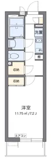 クレイノ港北Ⅱ【4階】の間取り