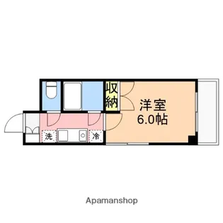 ラ・ヴィラ天神【5階】の間取り