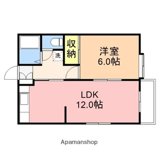 ウィンディー2【1階】の間取り