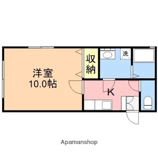 HILLS TOYANO【2階】の間取り
