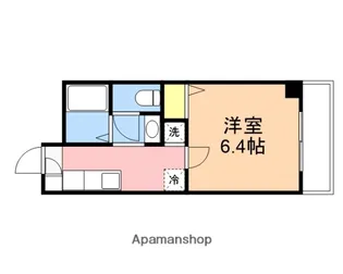 クレアール桜木【401号室】の間取り