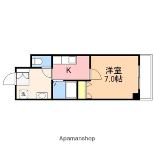 クレアール桜木【2階】の間取り