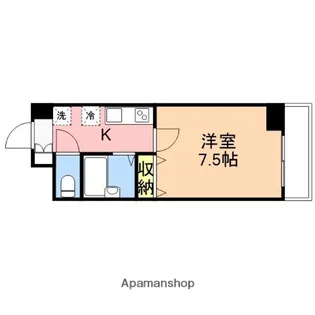 オルザス新潟【10階】の間取り