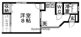 ネスト【2階】の間取り