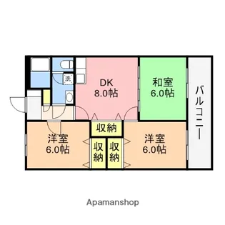 イストワール【2階】の間取り