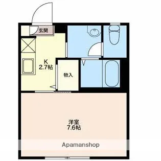 メゾン田町【1階】の間取り