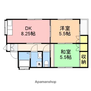 新潟県新潟市中央区大島【一戸建】の間取り