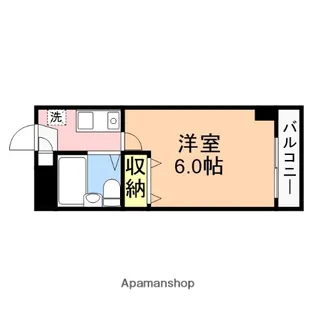 ベルトピア上所【303号室】の間取り