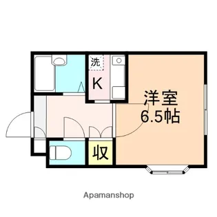 ネクスト中野山【1階】の間取り