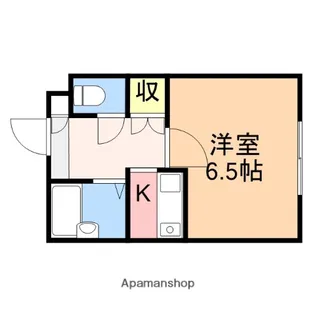 ネクスト中野山【2階】の間取り