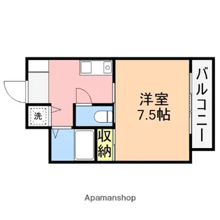 グランティ新潟【9階】の間取り