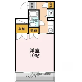 グランティ新潟【5階】の間取り