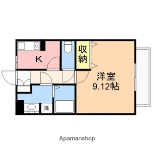 フェアリーベル【103号室】の間取り