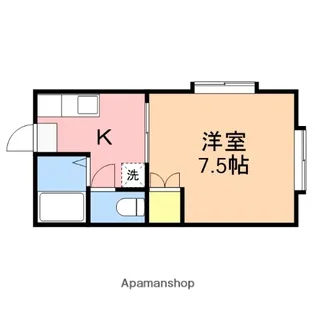 グリーンハウス・シマ【2階】の間取り