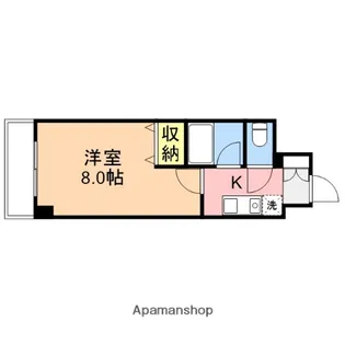 オセオ弁天【1002号室】の間取り