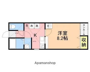 クエストA【1階】の間取り