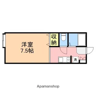 セジュールベガ【210号室】の間取り