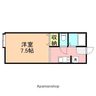 セジュールベガ【102号室】の間取り