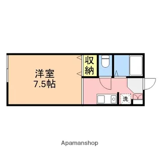 セジュールベガ【206号室】の間取り