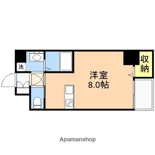 ライフコア駅南【301号室】の間取り