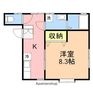 メゾン・ド・インフィニティ【1階】の間取り