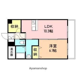 ベリエⅢ【3階】の間取り