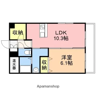 ベリエⅢ【303号室】の間取り