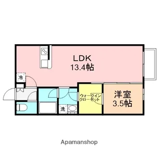 サンライズ【2階】の間取り