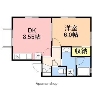 ブリス141【102号室】の間取り