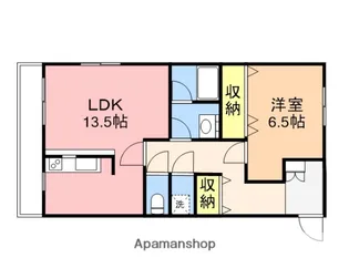 フォルトゥーナ桜【401号室】の間取り