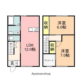 BOAメゾン【A-6号室】の間取り
