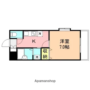 ファーストクラス白新町【309号室】の間取り