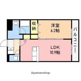 テルマ・オリゾンⅢ【2階】の間取り