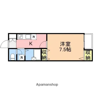 エトワール上所【2階】の間取り