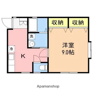トワール東堀【2階】の間取り