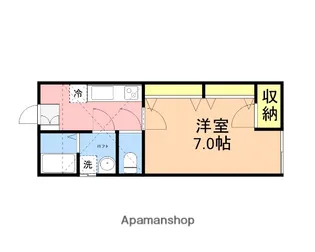 スモールランド21【1階】の間取り