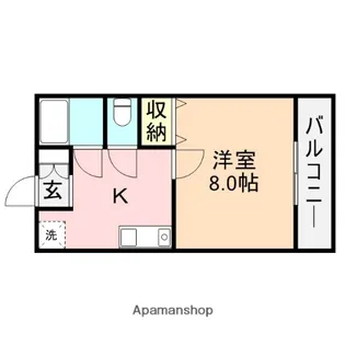 アーバン・エスポワール【1階】の間取り