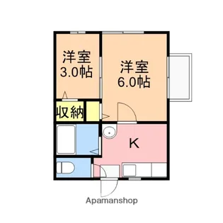 パルティール【1階】の間取り