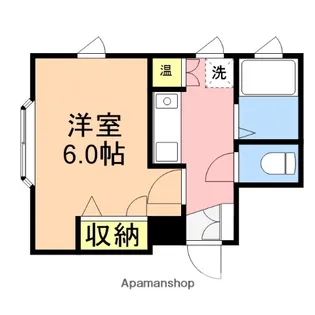 サンライズ白山【2階】の間取り