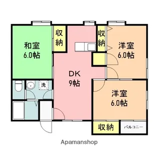 ケンハウスⅢ【2階】の間取り